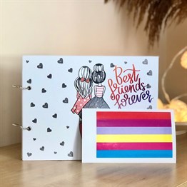 Best Friends Forever Photo Album w/Stickers