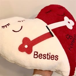 Best Friends Forover Tasarımlı Peluş Yastık
