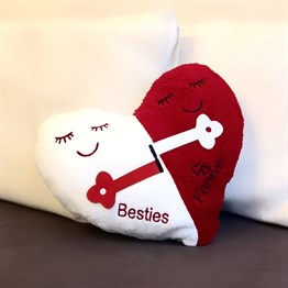 Best Friends Forover Tasarımlı Peluş Yastık