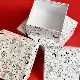 White Tarot Gift Box - 3 Pcs Set