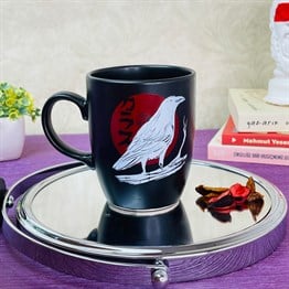 Bilge Karga Black Printed Mug
