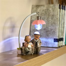 Birlikte Yaşlanılım Işıklı Biblo