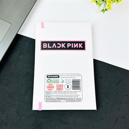 Black Pink Hero Tasarımlı Lastikli Defter