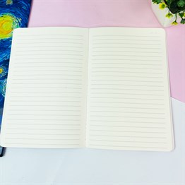 Black Pink Tasarımlı Terzi Dikişli Defter