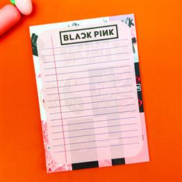 Black Pink Tasarımlı To Do List Yapılacak Listesi