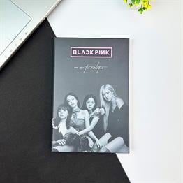 Black Pink 2 Tasarımlı Lastikli Defter