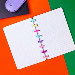 Black Pink Yeni Nesil Kalp Spiralli Defter