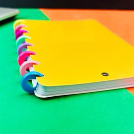 Black Pink Yeni Nesil Kalp Spiralli Defter