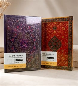 BM-2551 365 Gün Premium Royal Heritage Planlayıcı & Journal Defter