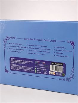 BM-2825 Premium Scrapbook & Journaling Yapım Seti X 6