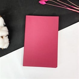 Bordo Renk Deri Defter