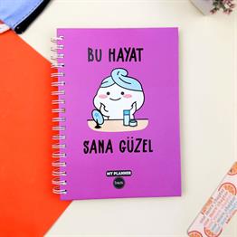 Bu Hayat Sana Güzel Tasarımlı Konuşan Ajanda