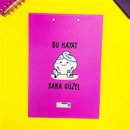 Bu Hayat Sana Güzel Tasarımlı Sekreterlik 