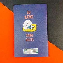Bu Hayat Sana Güzel Tasarımlı Terzi Dikişli Defter