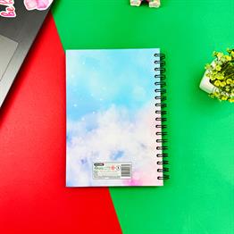 Bu Işıltılı Hayatı Ben Seçtim Tasarımlı Spiralli Defter