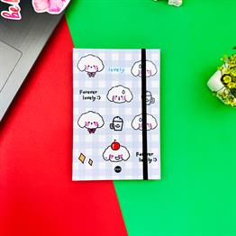 Bulut Kawaii Tasarımlı Lastikli Defter