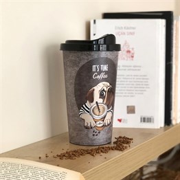Büyük Boy Tasarım Kahve Bardağı 650 ml
