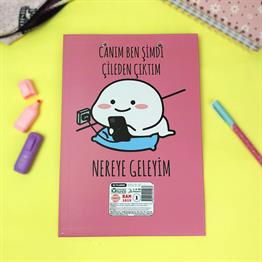 Canım Ben Şimdi Çileden Çıktım Tasarımlı Sekreterlik 