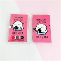 Canım Ben Şimdi  PP Mini Çanta Defter