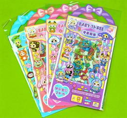 Capybara 3 Adet Şeffaf Sticker x40