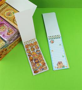Capybara 34 Yaprak Çizgili Defter x24