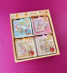 Capybara 48 Yaprak Kilitli Sticker Defteri x16