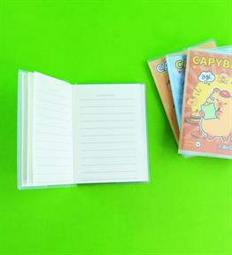 Capybara Çizgili 60 Yaprak Defter x24