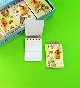 Capybara MojMoj Kapaklı Defter x16