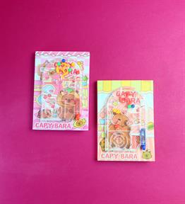 Capybara Oyun Kapaklı Defter x12
