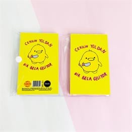 Çekilin Yoldan PP Mini Çanta Defter