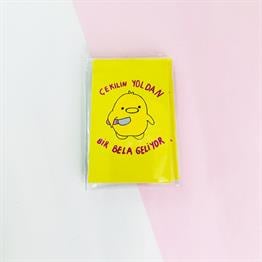 Çekilin Yoldan PP Mini Çanta Defter