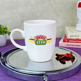Central Perk Tasarımlı White Printed Mug