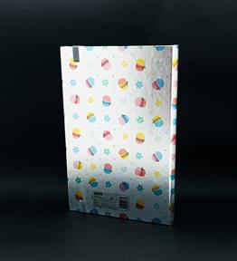 Çileden Çıktım Tasarımlı Metal Kapaklı Lastikli Defter