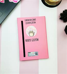 Çileden Çıktım V2 Tasarımlı Lastikli Defter