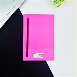 Çilek Tasarımlı Lastikli Defter