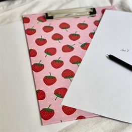 Strawberry Clipboard