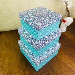 Mosaic Gift Box - 3 Pcs Set