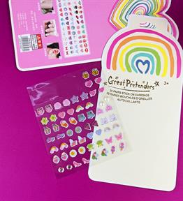 Çok Amaçlı Kabartmalı Sticker x12