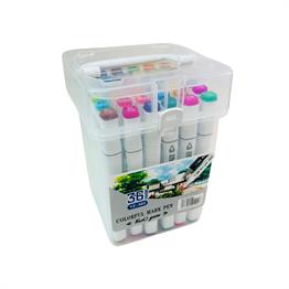 Colorful Çift Taraflı 36lı Marker Kalem Set
