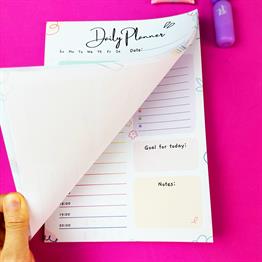 Daily Planner Klavye Önü Haftalık Planlayıcı