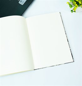 Dalga Kedi Tasarımlı Lastikli Defter