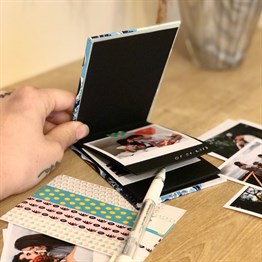 Wave Mini Photo Album w/Stickers