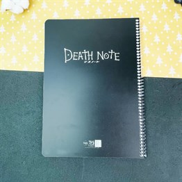 Death Note Tasarımlı Çizgili A4 Defter