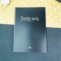 Death Note Tasarımlı Çizgili A4 Defter