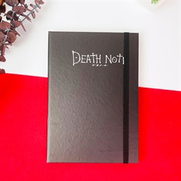 Death Note Tasarımlı Lastikli Defter