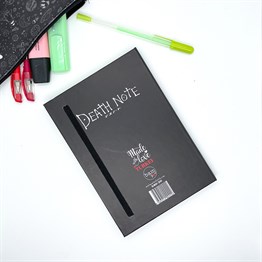 Death Note Tasarımlı Lastikli Defter