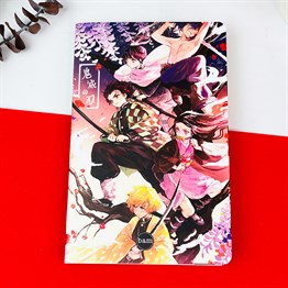 Demo Slayer Tasarımlı Terzi Dikişli Defter