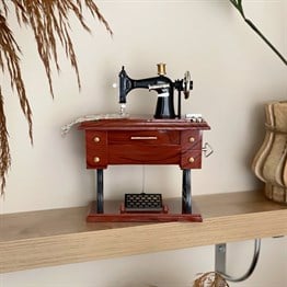 Sewing Machine Jewellery Music Box
