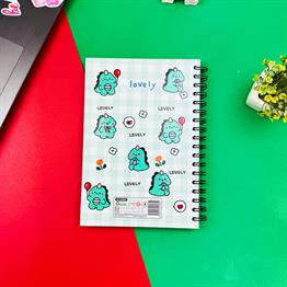 Dino Lovely Kawai Tasarımlı Spiralli Defter