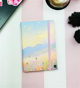 Do Not Forget To Dream Tasarımlı Lastikli Defter